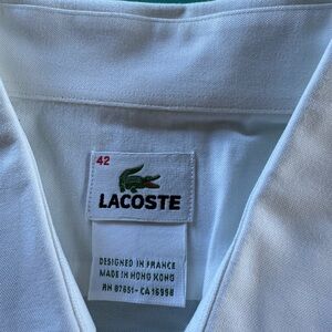 Lacoste Light White Shirt